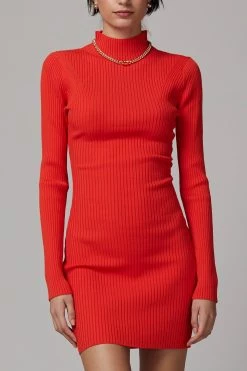 Bec And Bridge Chichi LS Knit Mini Dress