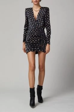 Bec And Bridge Paradis Silk Long Sleeve Mini