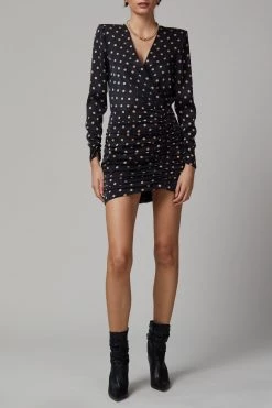 Bec And Bridge Paradis Silk Long Sleeve Mini