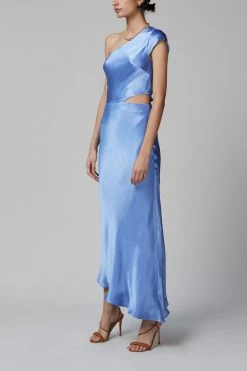 Bec And Bridge Delphine Asym Midi Dress Cornflower Blue 9 Bec And Bridge Delphine Asym Midi Dress Cornflower Blue