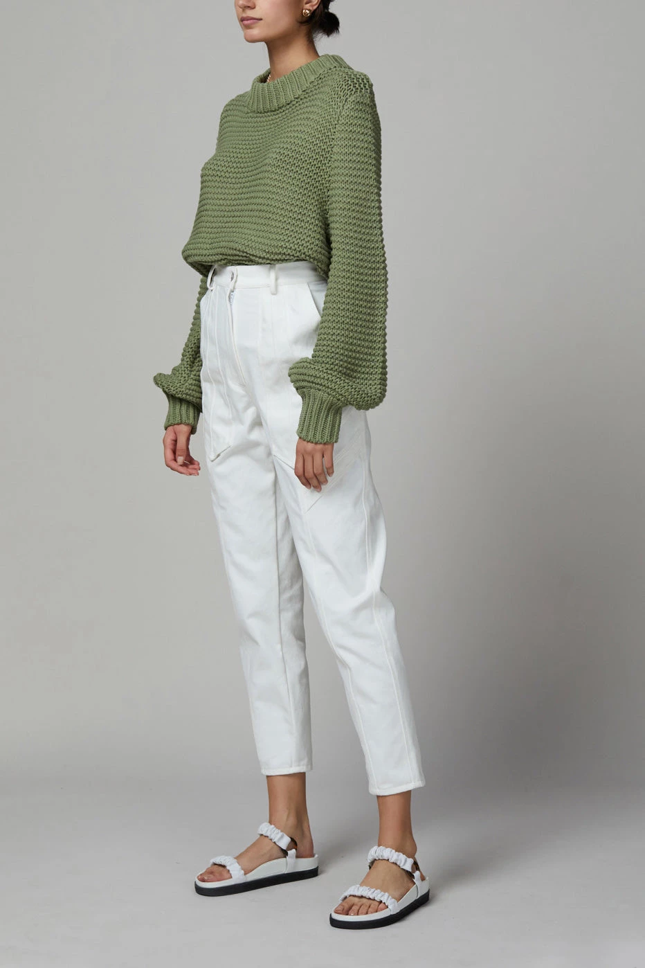 Bec And Bridge Elsa Knit Jumper Sage 5 Bec And Bridge Elsa Knit Jumper Sage