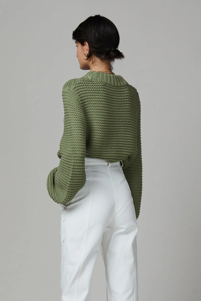 Bec And Bridge Elsa Knit Jumper Sage 7 Bec And Bridge Elsa Knit Jumper Sage