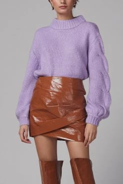 Bec And Bridge Celeste Knit Jumper Orchid