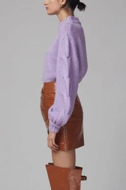 Bec And Bridge Celeste Knit Jumper Orchid