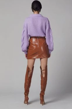 Bec And Bridge Celeste Knit Jumper Orchid