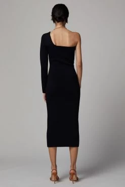 Bec And Bridge Emeline Knit Asym Midi Dress