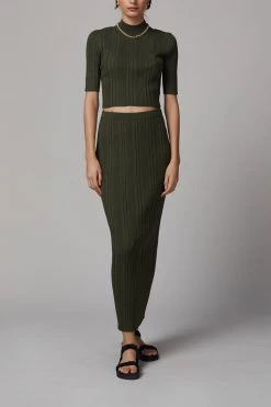 Bec And Bridge Esme Knit Midi Skirt