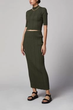 Bec And Bridge Esme Crop Knit Top