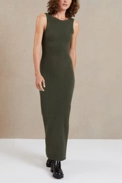 Bec And Bridge Riviera Midi Dress Army