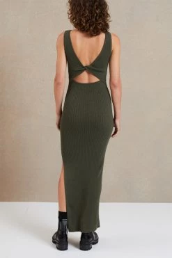 Bec And Bridge Riviera Midi Dress Army
