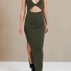 Bec And Bridge Riviera Midi Dress Army