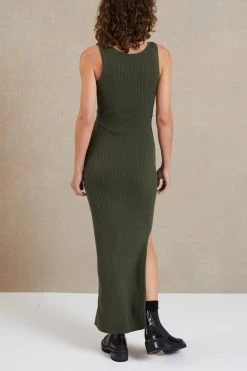 Bec And Bridge Riviera Midi Dress Army