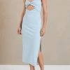 Bec And Bridge Joelle Midi Dress Sky Blue