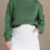 Bec And Bridge Celeste Knit Jumper Jade Green