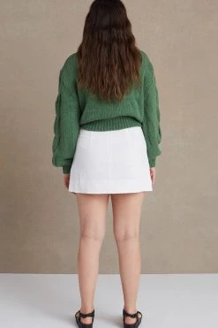 Bec And Bridge Celeste Knit Jumper Jade Green