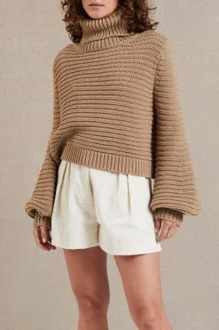 Bec And Bridge Elsa Roll Neck Jumper Hazel