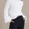 Bec And Bridge Elsa Roll Neck Jumper Ivory