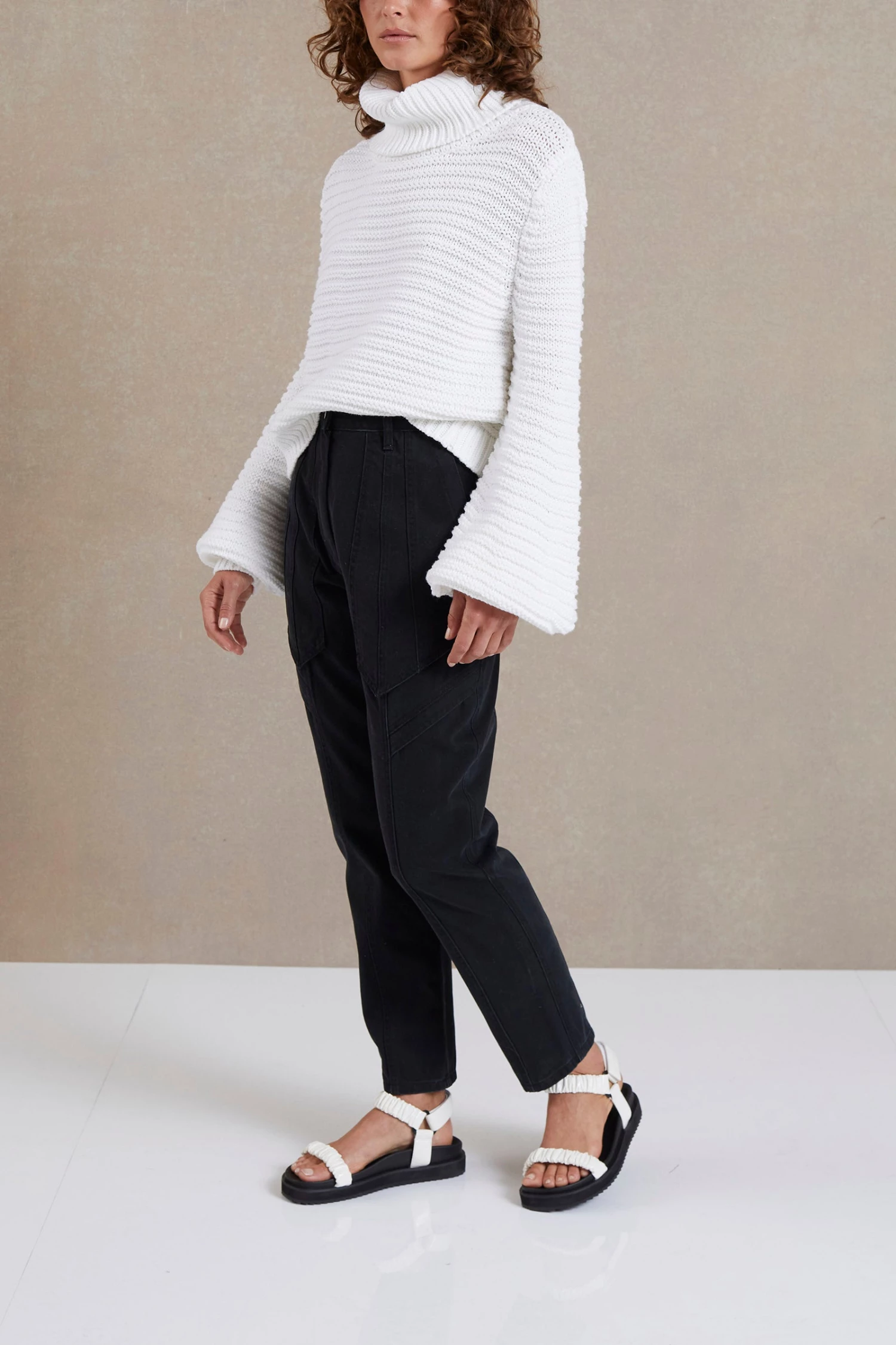 Bec And Bridge Elsa Roll Neck Jumper Ivory 5 Bec And Bridge Elsa Roll Neck Jumper Ivory