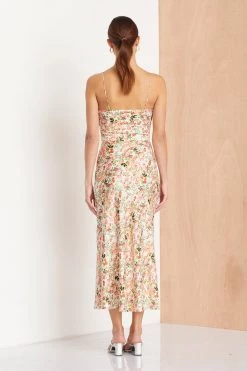 Bec And Bridge Camellia Delights Midi Dress