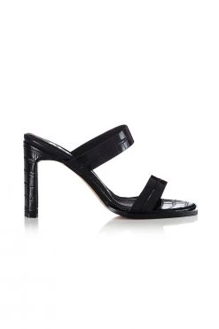 Alias Mae Cleo Heels Black Croc