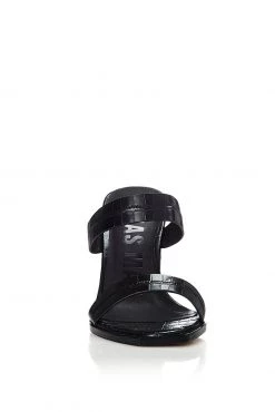 Alias Mae Cleo Heels Black Croc