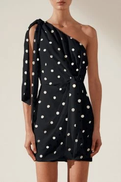 Shona Joy Avery One Shoulder Mini Dress Spot