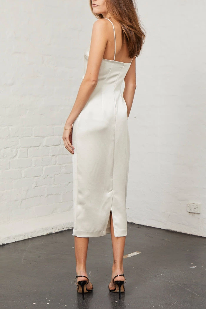 Bec And Bridge Claudia Asym Dress Champagne 5 Bec And Bridge Claudia Asym Dress Champagne