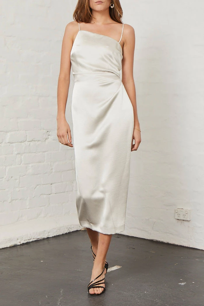 Bec And Bridge Claudia Asym Dress Champagne 3 Bec And Bridge Claudia Asym Dress Champagne