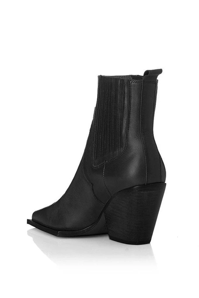 Alias Mae Belle Black Burnished Leather 5 Alias Mae Belle Black Burnished Leather