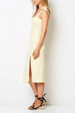 Bec And Bridge Bonita Tie Dress Butter
