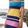 By Johnny Coloured Lines Mini Dress 1 By Johnny Coloured Lines Mini Dress