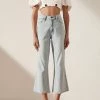 Shona Joy High Rise Cropped Flare 1 Shona Joy High Rise Cropped Flare
