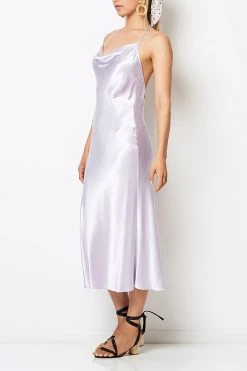 Bec And Bridge Disco Dancer Midi Dress Lilac