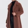 Ena Pelly Longline Teddy Jacket