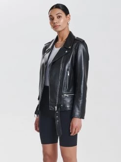 Ena Pelly Oversized New Yorker Biker Jacket