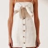 Shona Joy Isadora Tie Front Mini Dress