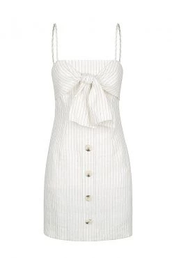 Shona Joy Isadora Tie Front Mini Dress 15 Shona Joy Isadora Tie Front Mini Dress