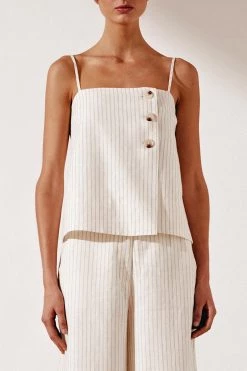 Shona Joy Isadora Double Breasted Cami