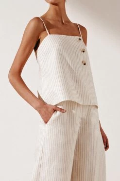 Shona Joy Isadora Double Breasted Cami