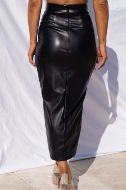 Effie Kats Split Midi Skirt Sets