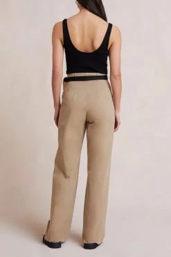 Bec And Bridge Tohono Pant Dark Beige