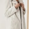 Ena Pelly Minimalist Faux Fur Jacket Bone 1 Ena Pelly Minimalist Faux Fur Jacket Bone