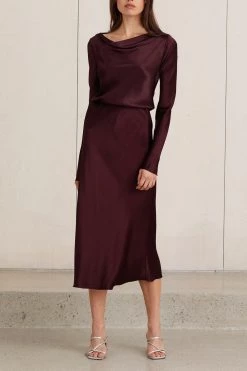 Bec And Bridge Caroline Top Plum