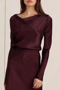 Bec And Bridge Caroline Top Plum