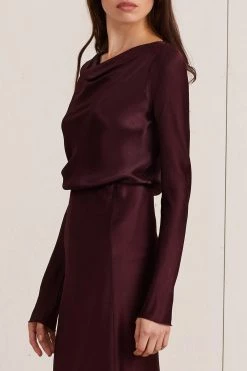 Bec And Bridge Caroline Top Plum